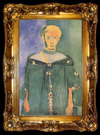 framed  Henri Matisse The Standing Riffian (mk35), ta009-2